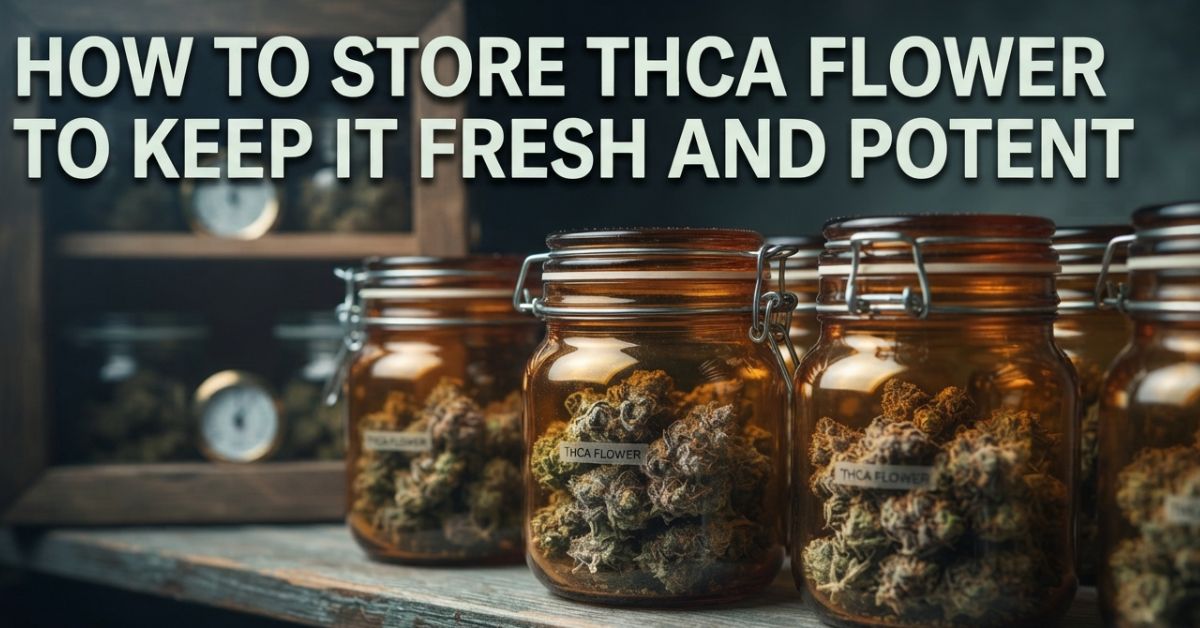 How to Store THCA Flower