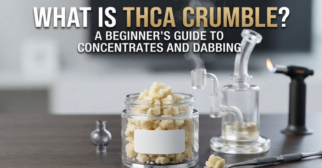 What Is THCA Crumble A Beginner's Guide to Concentrates and Dabbing