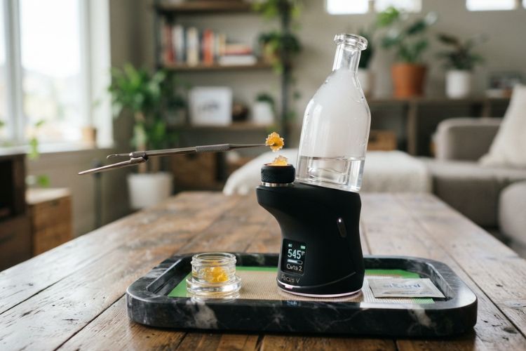 Electric Dab Rig for THCA Concentrates
